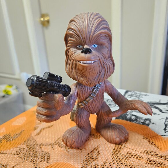 Star Wars Funko Chewbacca Bobblehead 2009 Wacky Wobblers Bobble Head - Picture 1 of 11